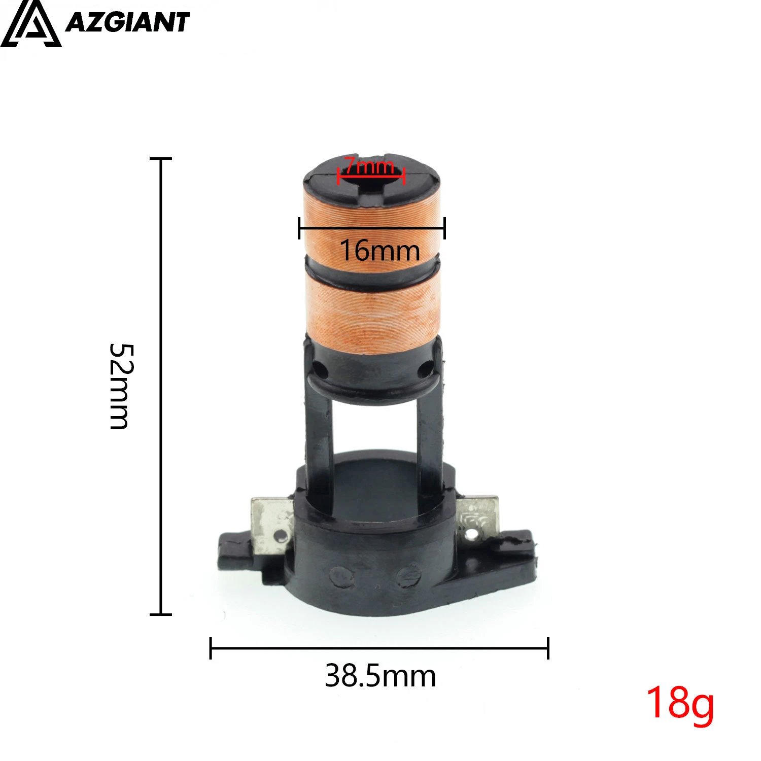 Per Mercedes Benz Bmw Vw Bora Audi Fiat Old Bosch Power Generator Collector Anello Di Contatto Con Testa In Rame (7*16*52Mm)