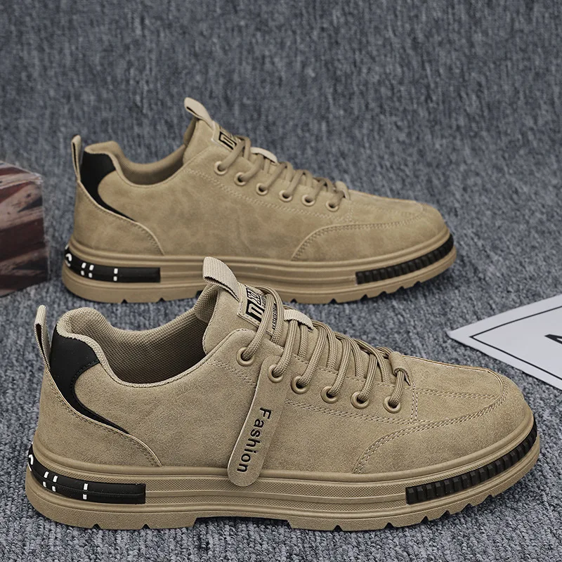 

Spring Autumn Men's Work Shoes Fashion Men's Sneakers 2023 Casual Shoes for Men Platform Luxury Sport Shoes New Male Loafers