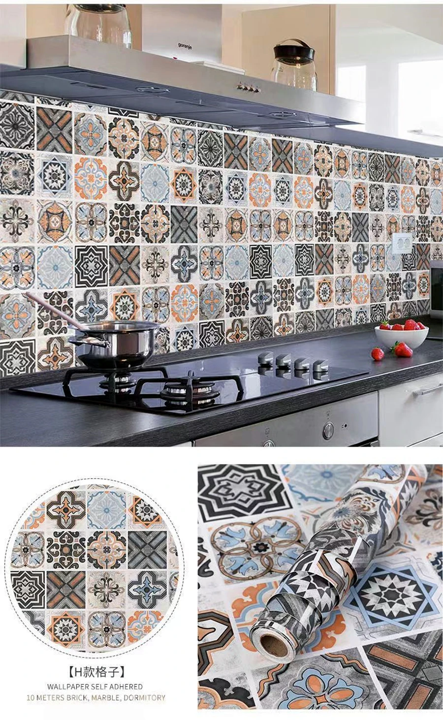 sala decoração armários de cozinha fogão capa