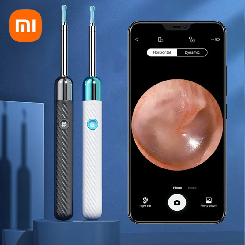 

New Xiaomi Smart Ear Cleaner X6 Wax Remover Tool Smart Visual Stick Otoscope Endoscope Earring Personal Health Care Cleaner Tool