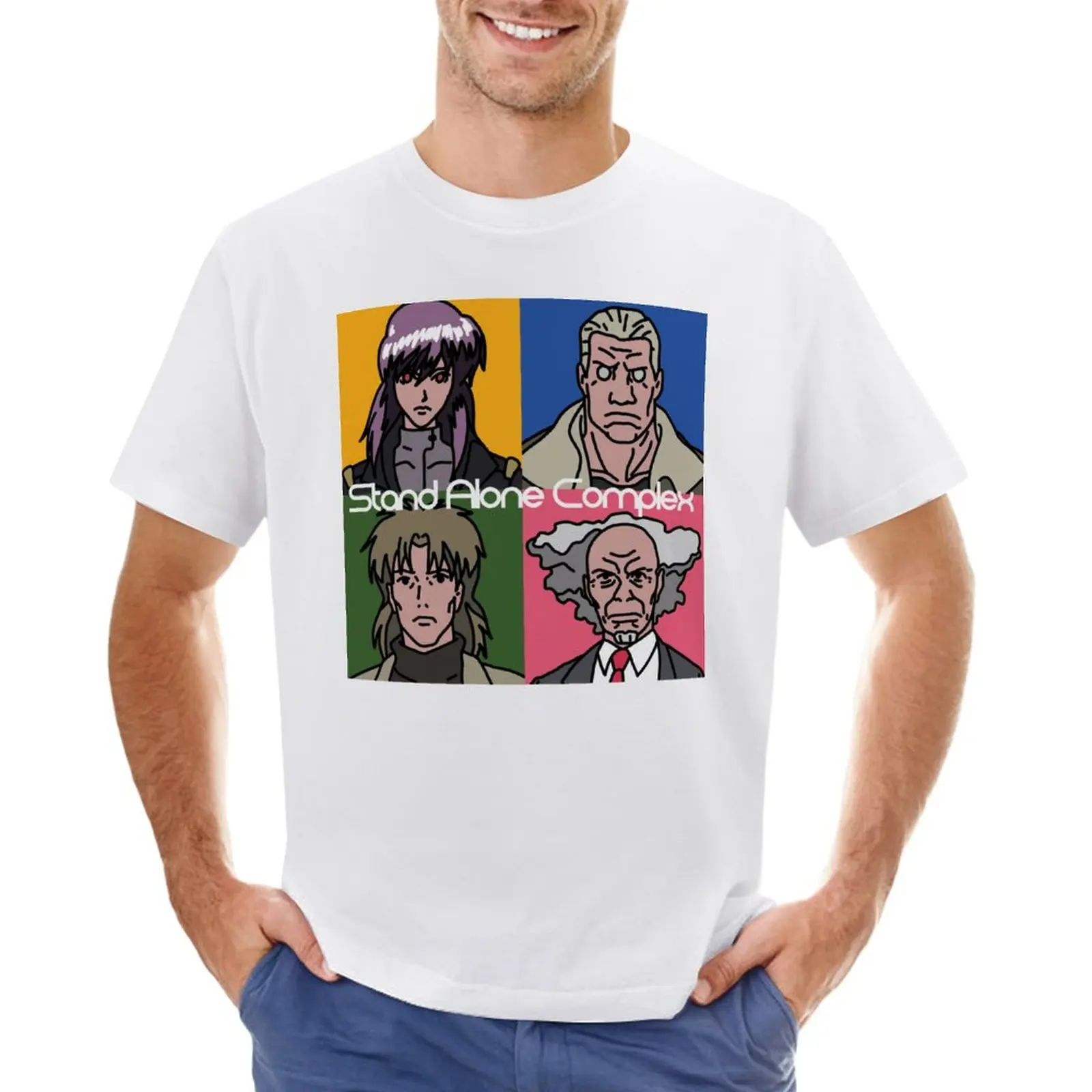 Ghost In The Shell [Versione Complessa Stand Alone] T-Shirt Summer Clothes Funnys New Edition Men Clothes