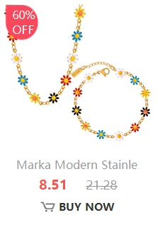 Marka Süßwasserperlen-Set für Damen, Halskette und Armband, böhmischer Modeschmuck, Naturstein-Perlenkette, Geschenk für Mädchen, Sonderangebot – Detail 4