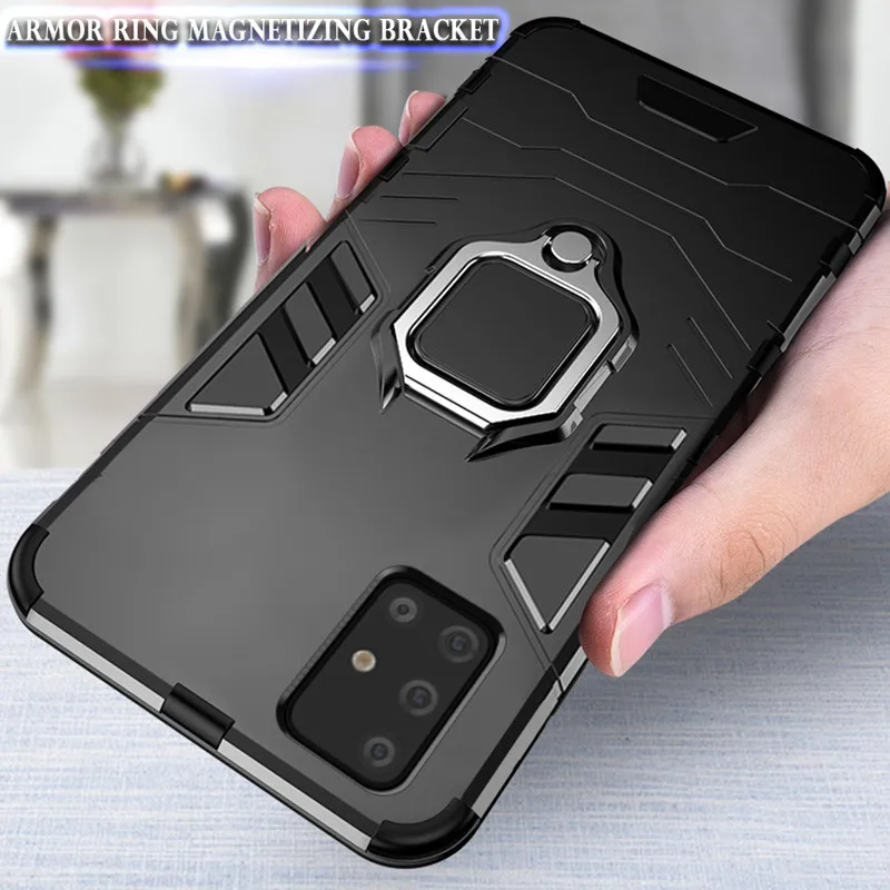 For Samsung A51 A71 Shockproof Armor Case Cover Coque for Galaxy A50 A11 A31 A41 A 51 71 A01 A70 A30S M11 M21 M31 |