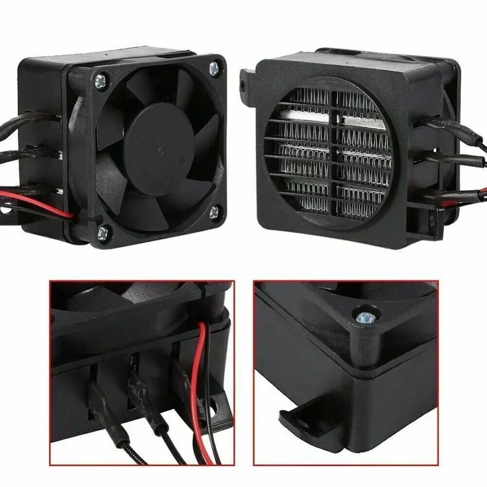 12V 100W Car Air Heater With Fan Insulator PTC Ceramic Heating Element ...