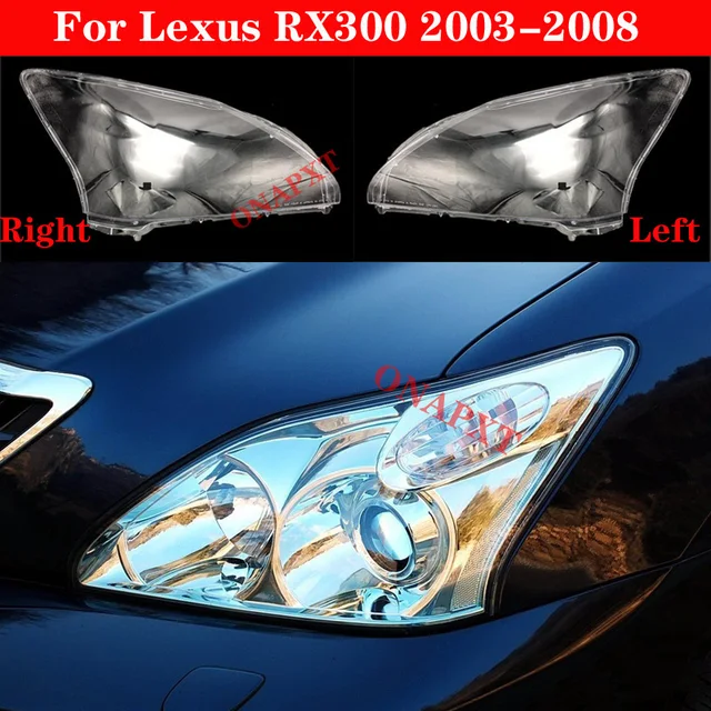 Auto Zijspiegelglas Vervangen voor LEXUS RX 300 350 400 2003 2004 2005 2006 2007 Reservespiegelglas Verwarmd Spiegels Clip Vervanging Mist Voorkomen Links Rechts,RIGHT