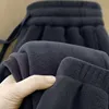 Double-Sided Fce Lined Thiened Sweatpants Men's Winter Loose Warm Sports Casual Trousers Youth Faion Long Pants