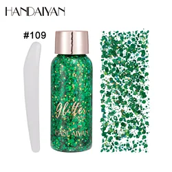 Vibrant Glitter Gel for Eye, Body, and Hair Decoration - Multi - Color Shine for Parties and Festivals (109)