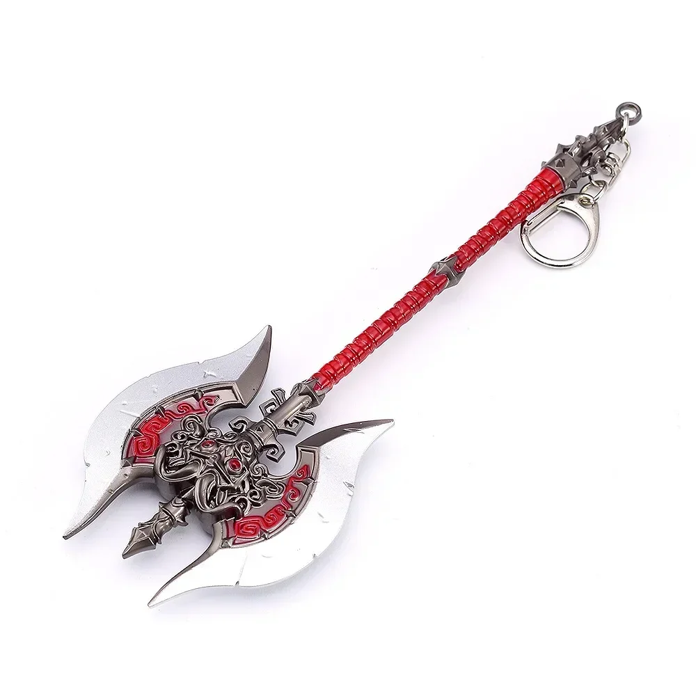 Hot Blooded Legend Game Peripheral Weapons 18cm Purgatory Axe Sword Zinc Alloy Weapon Model Decorations Christmas Gift Toys 6
