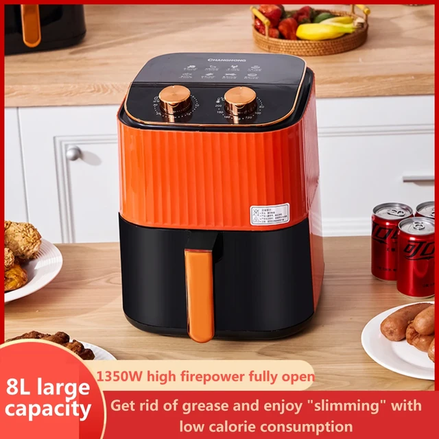 Air Fryer 5.5L Household Large Capacity 1300W Big Firepower Timing
