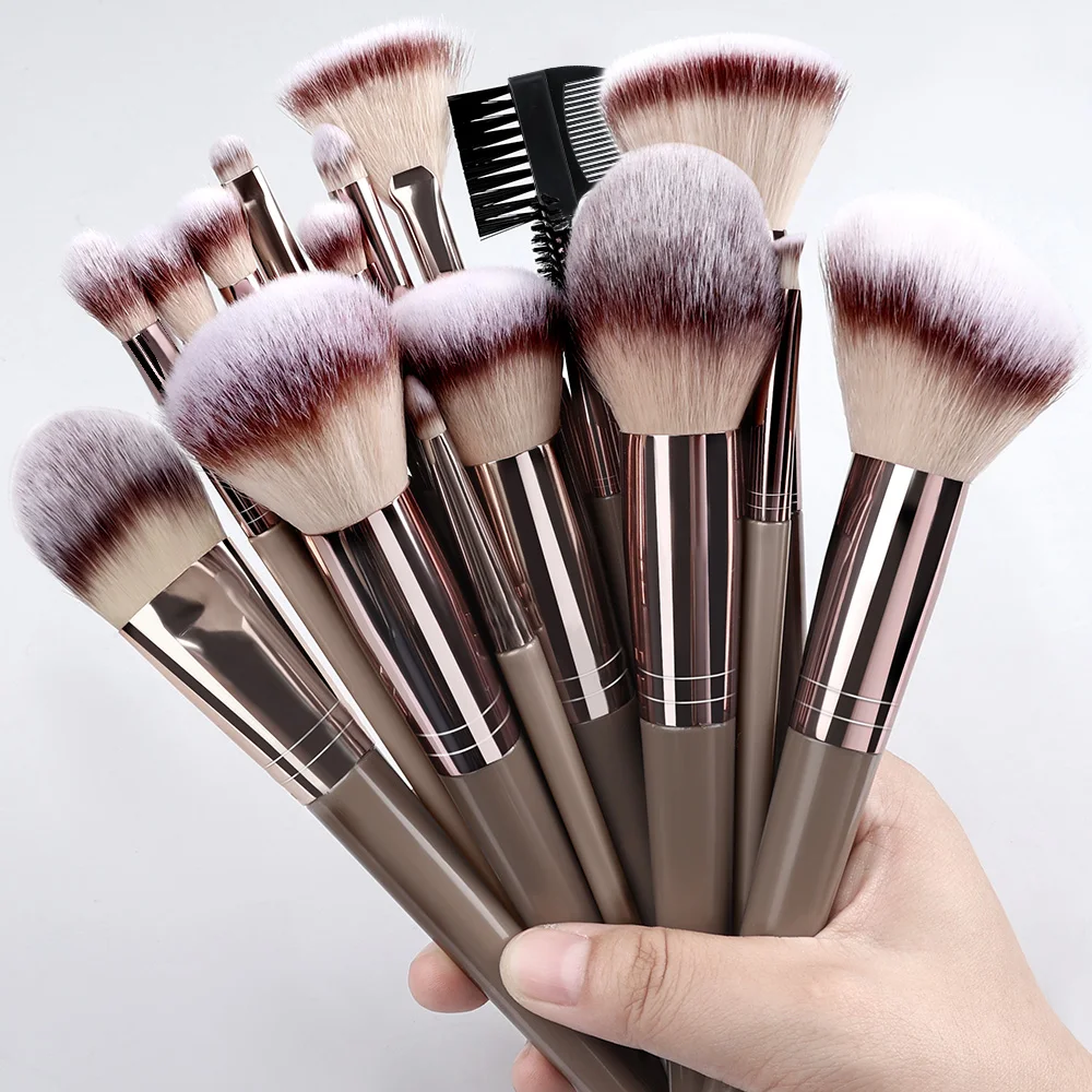 Professional Makeup Brush Set - Super Soft Brushes for Blush, Highlighter, Foundation, Concealer, and Eyeshadow
