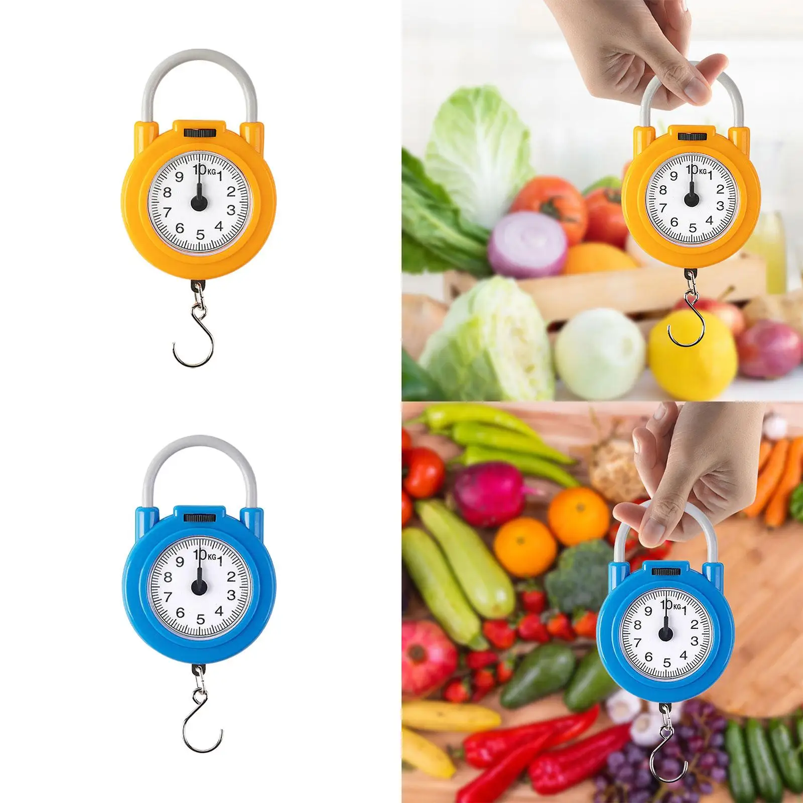 Suitcase weight scale 10kg capacity pocket scale household