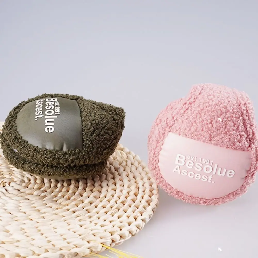 부드럽고 따뜻한 벨벳 귀마개, 겨울 야외 사이클링 양털 토끼 모피, 남성 여성 귀 커버, 보호대 플러시 두꺼운 귀 머프 마스크