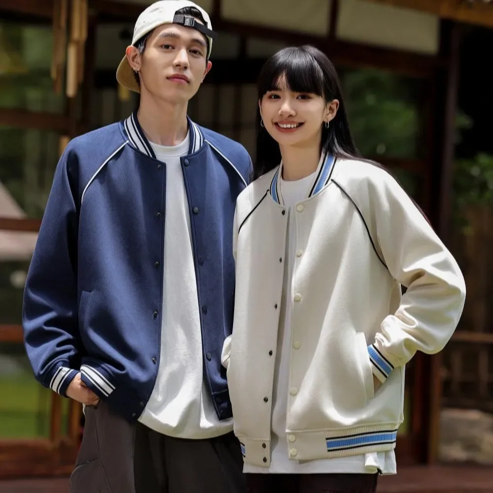 Vintage Trendy Cotton Baseball Uniform Round Neck Jacket Sports Shirt From China Perfect For Sports And Casual Wear