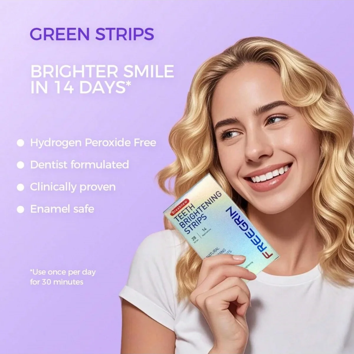 Deluxe Teeth Whitening Strips Kit Image 4