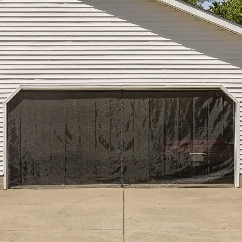 

Mesh Screen for Double Garage Doors, 7 ft. x 16 ft. Folding table indoor round person aluminum extrusion Shelf brackets 계단