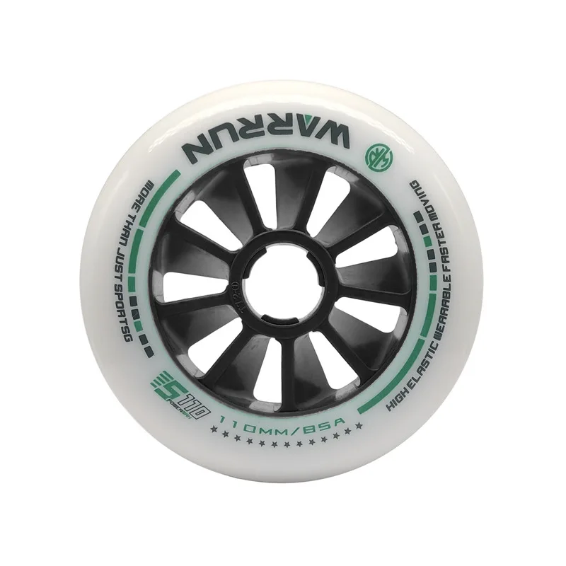 Warrun 85A Ruota Per Pattinaggio Su Strada All'Aperto Per Pattini Di Velocità In Linea Patines 90 100 110 Pneumatici Per Pattinaggio A Rotelle Da Cors