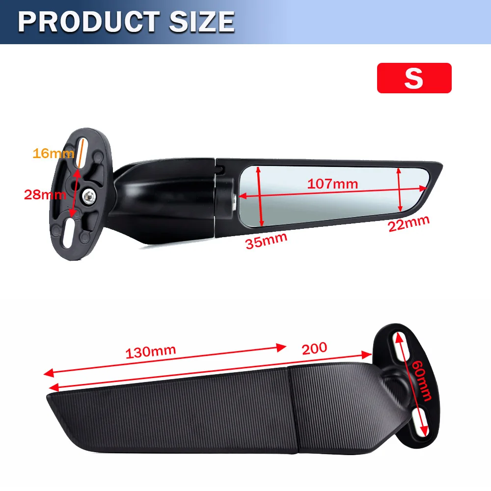 Rétroviseurs Moto Honda 125 CBF, Pièces Détachées Et