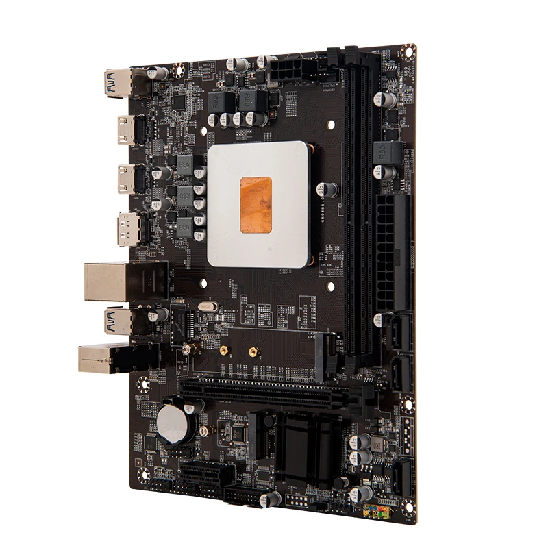 ERYING DIY Gaming PC Desktop Motherboard with Onboard Xeon CPU Kit W-10855M W 10855M(NO ES)2.8GHz 8C16T 12MB Mainboard Computers