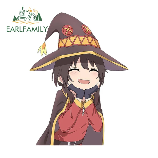 Earlfamily 13cm x 6.6cm para megumin kono subarashii sekai ni shukufuku wo  peek anime grande