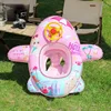 Baby Inflatable Swim Ring Toy Aircraft Shape Swimming Circle Seat Float Swimming Pool Beach Summer Water Toy Floats for Children 6