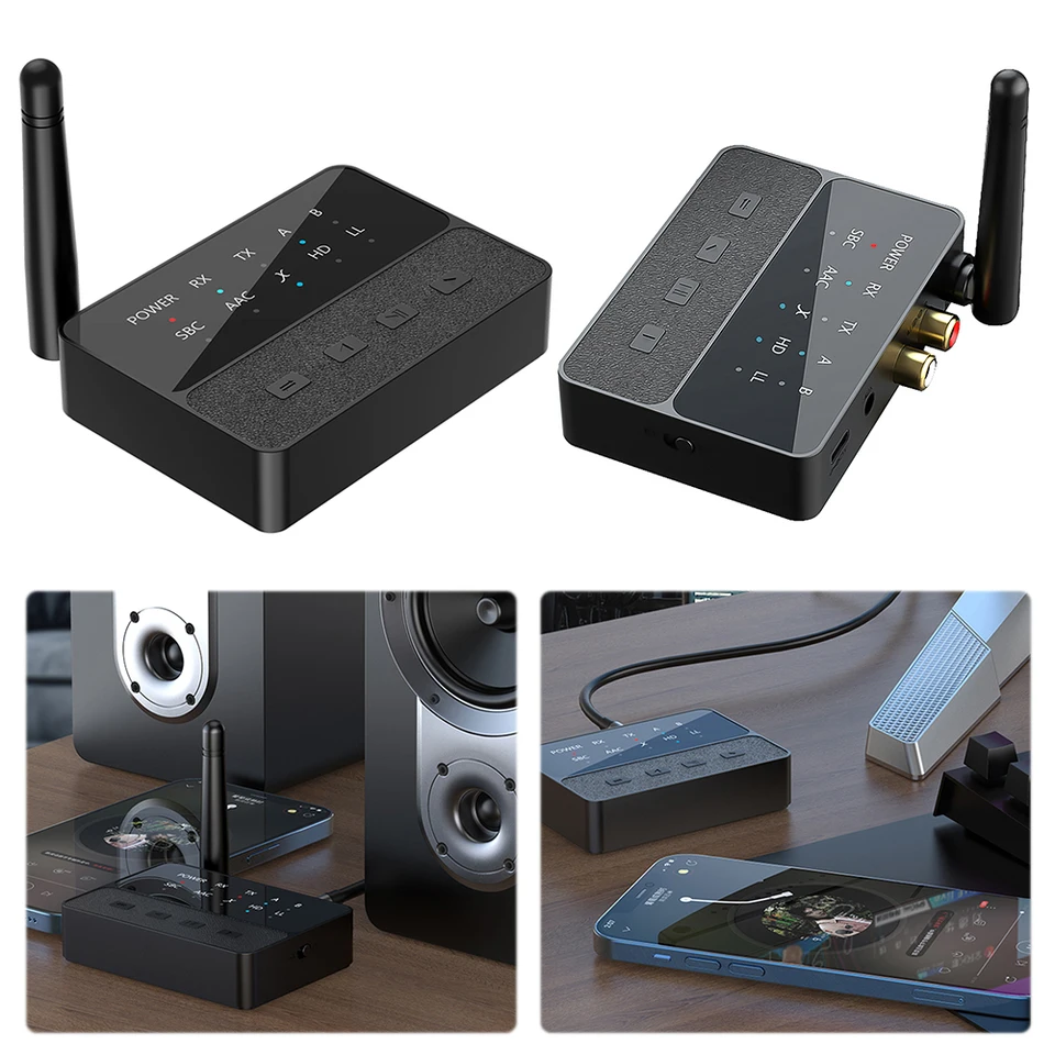 Bluetooth HiFi Stereo Audio Adapter 2 in 1