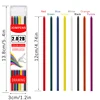 New 2.0mm Mechanical Pencil Set 6Color 2B Lead Refill Automatic Pencil Art Sketch Painting Office Writing Stationery Supplies 2