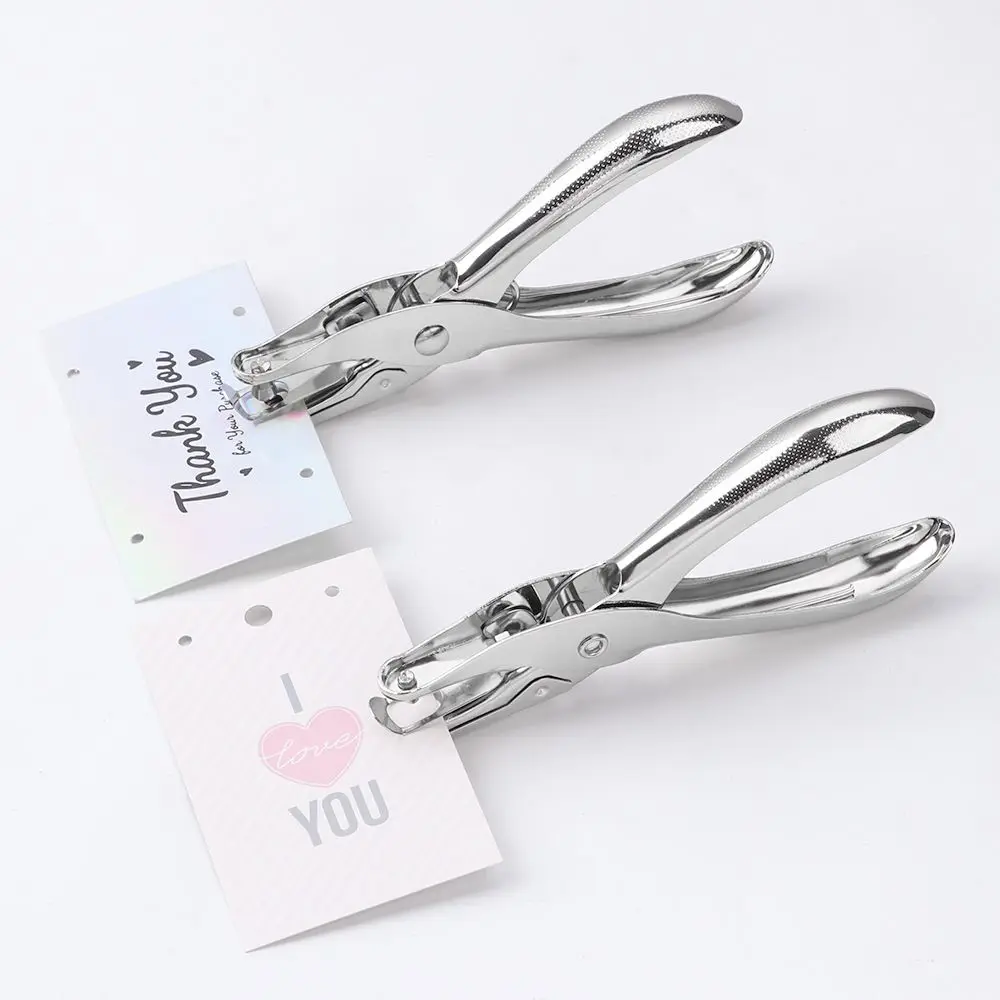 Hole Punching Tools 3/6mm Handhold Single Hole for Scrapbooking