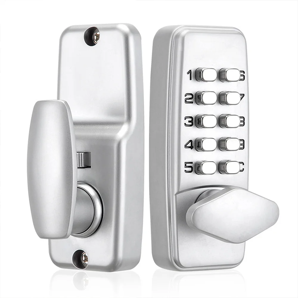 Digital Password Door Lock Mechanical Code Keyless Entry Door Lock Waterproof Generation Password Electronic