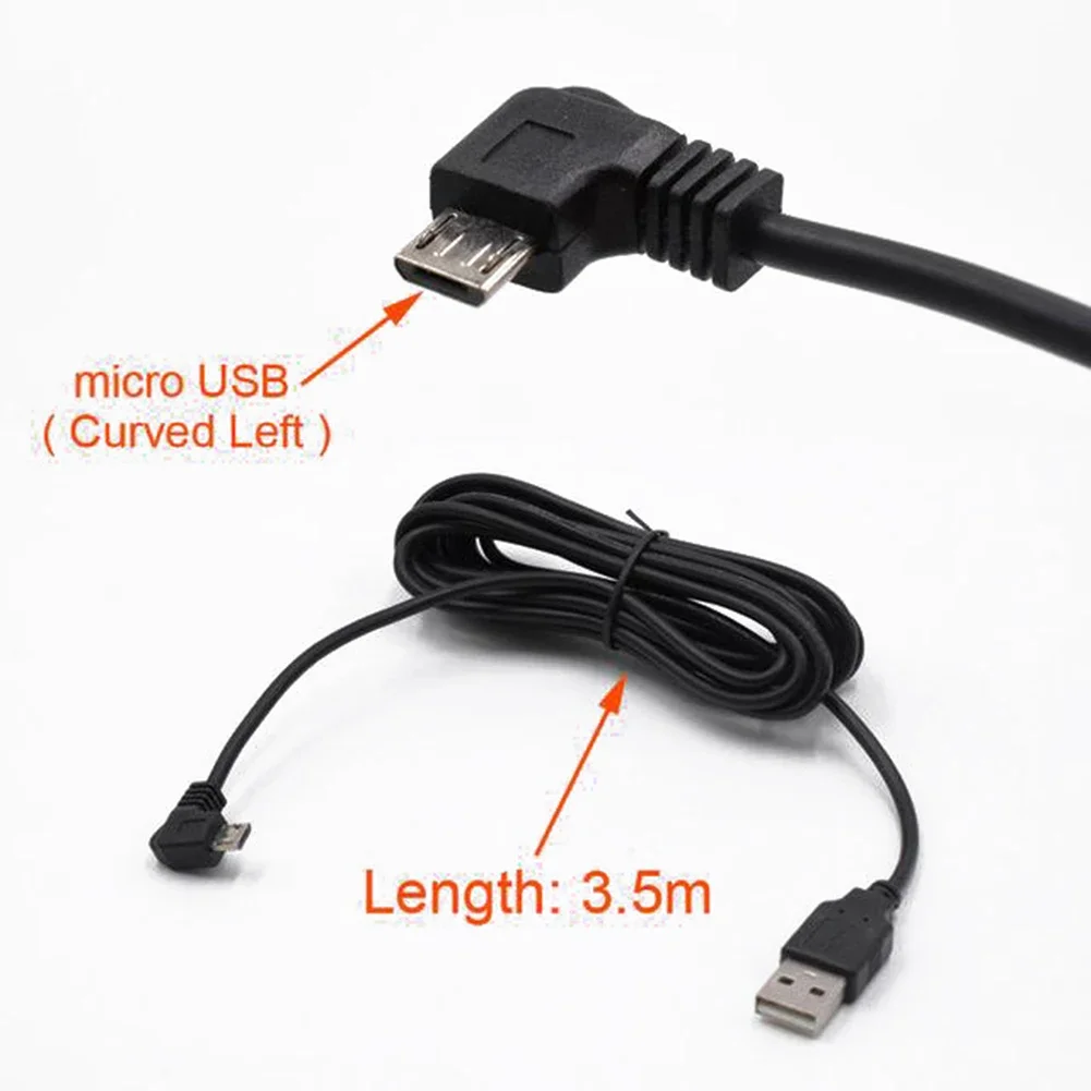

Reliable And Versatile For Car Charging Micro USB Cable For For Car DVR Camera And GPS PAD Mobile 3 5m 11 48ft