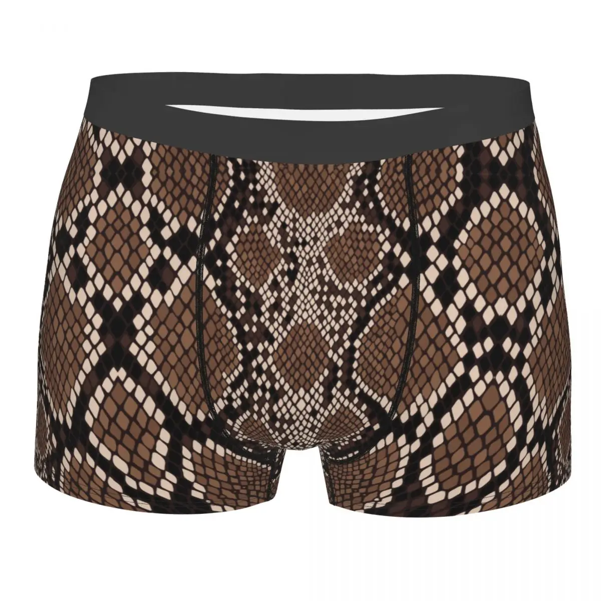 Snakeskin 1 Men's Boxer Briefs special Highly Breathable Underpants Top Quality 3D Print Shorts Birthday Gifts