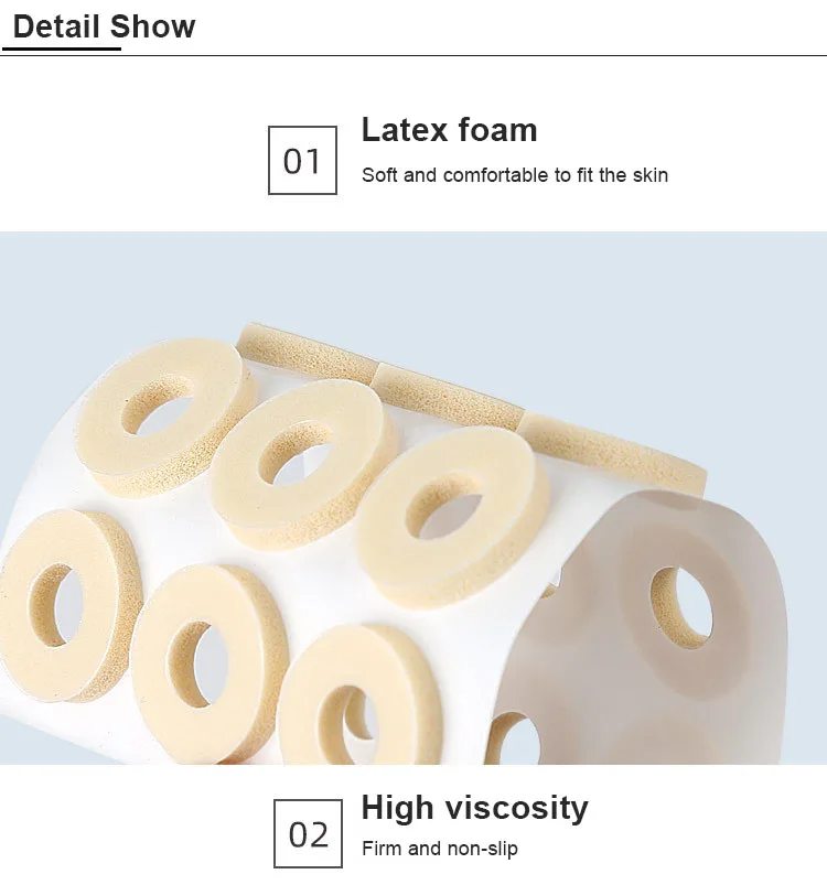 30pcs Sheet Callus Cushions Shoes Heel Pad Foam