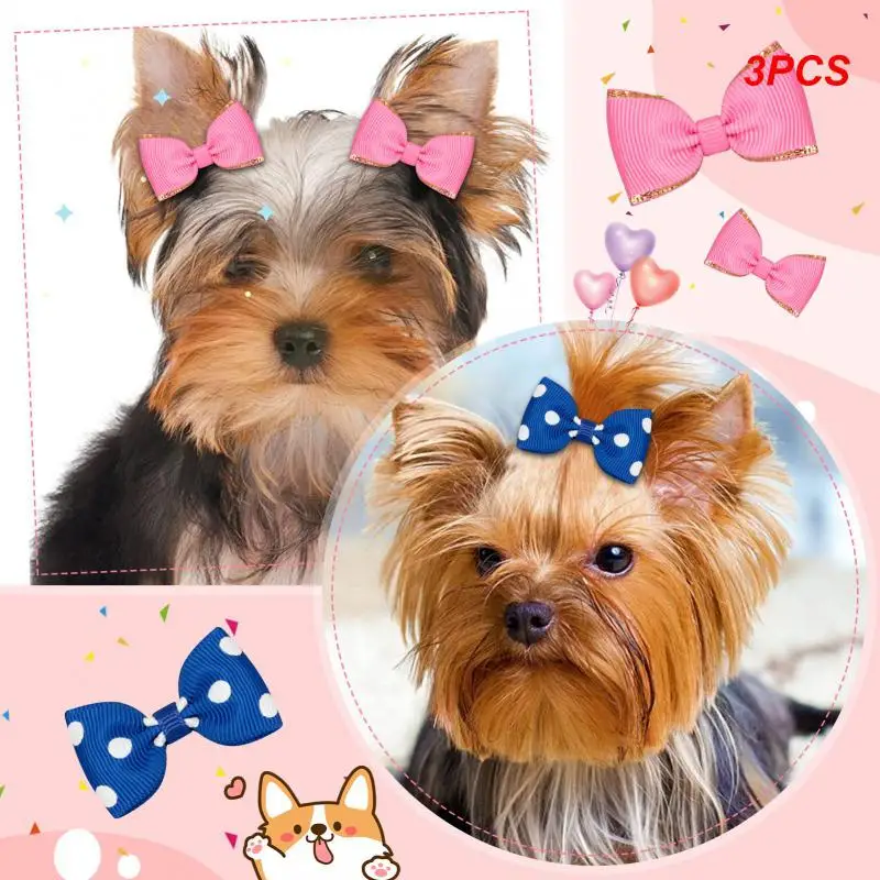 

3 шт., резинки для собак, 121 цветов