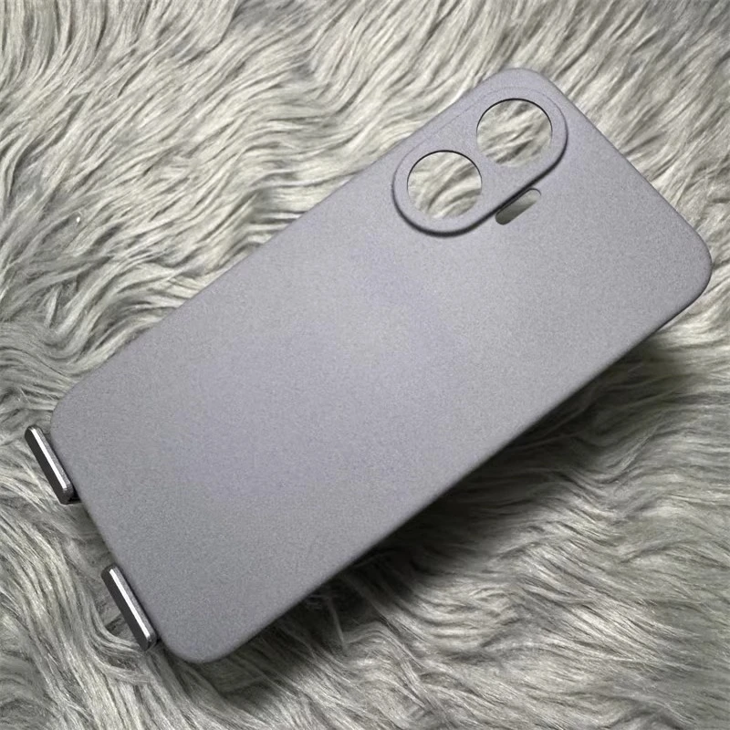 Ultra Thin Sandstone Matte Soft Silicone Case with Frosted Bumper Shell
