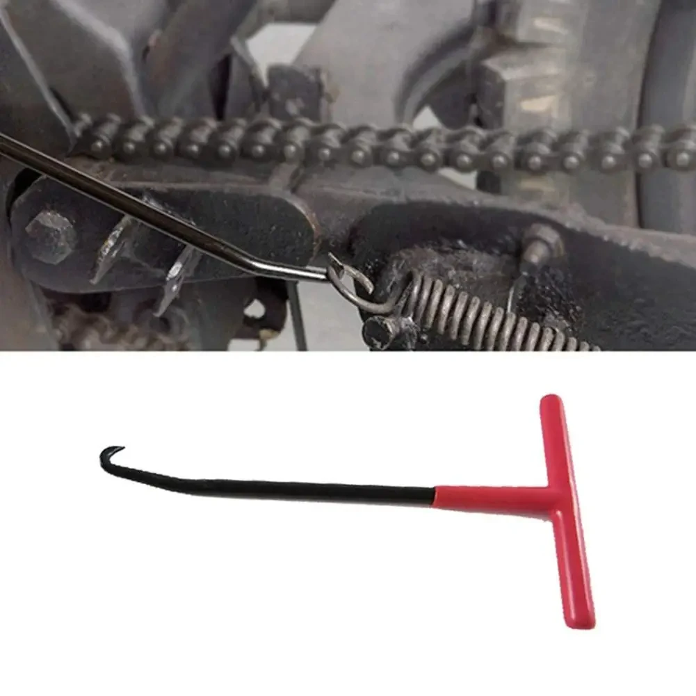 Exhaust Spring Puller Tool Snowmobile ATV Motorcycle Muffler Exhaust Stand Removal Tool T-Handle Type with Rubber Coating BEST SELLERS