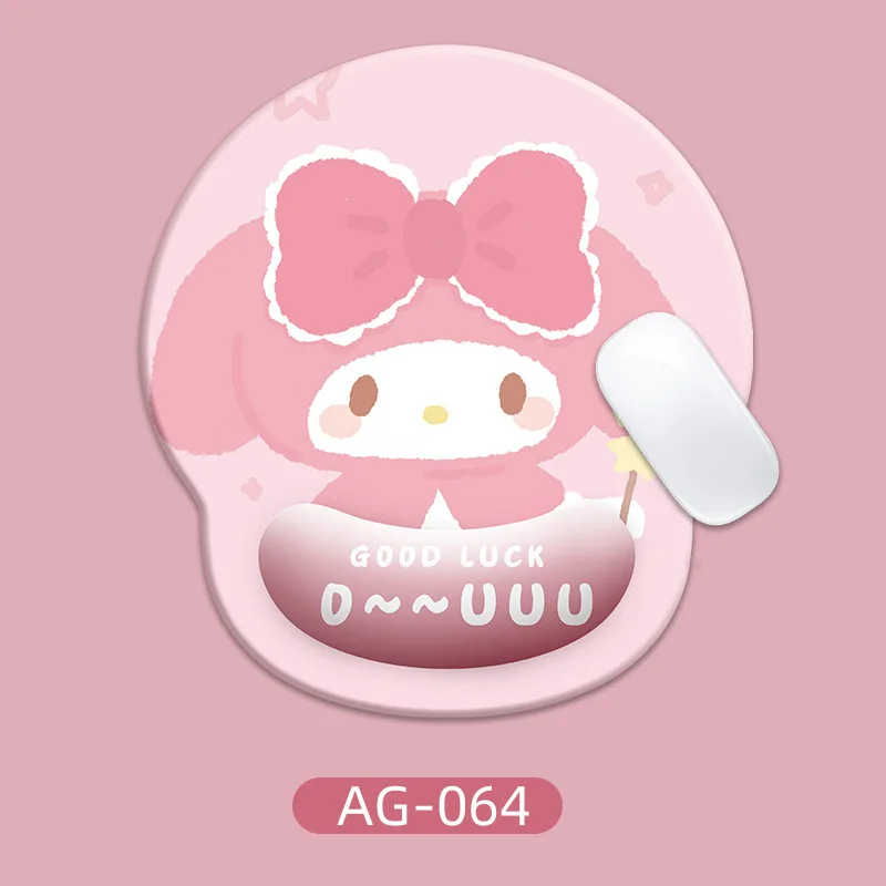 

Милый коврик для мыши Sanrio Hellokitty Mymelody Cinnamorroll, мультяшный креативный Настольный коврик, коврик для мыши, товары для студентов, праздничный подарок