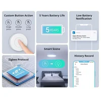 SONOFF SNZB-01P Zigbee Wireless Switch Button Smart Scene Switch Smart Home Voice Control For EWeLink APP Alexa Home Assistant - Image 6
