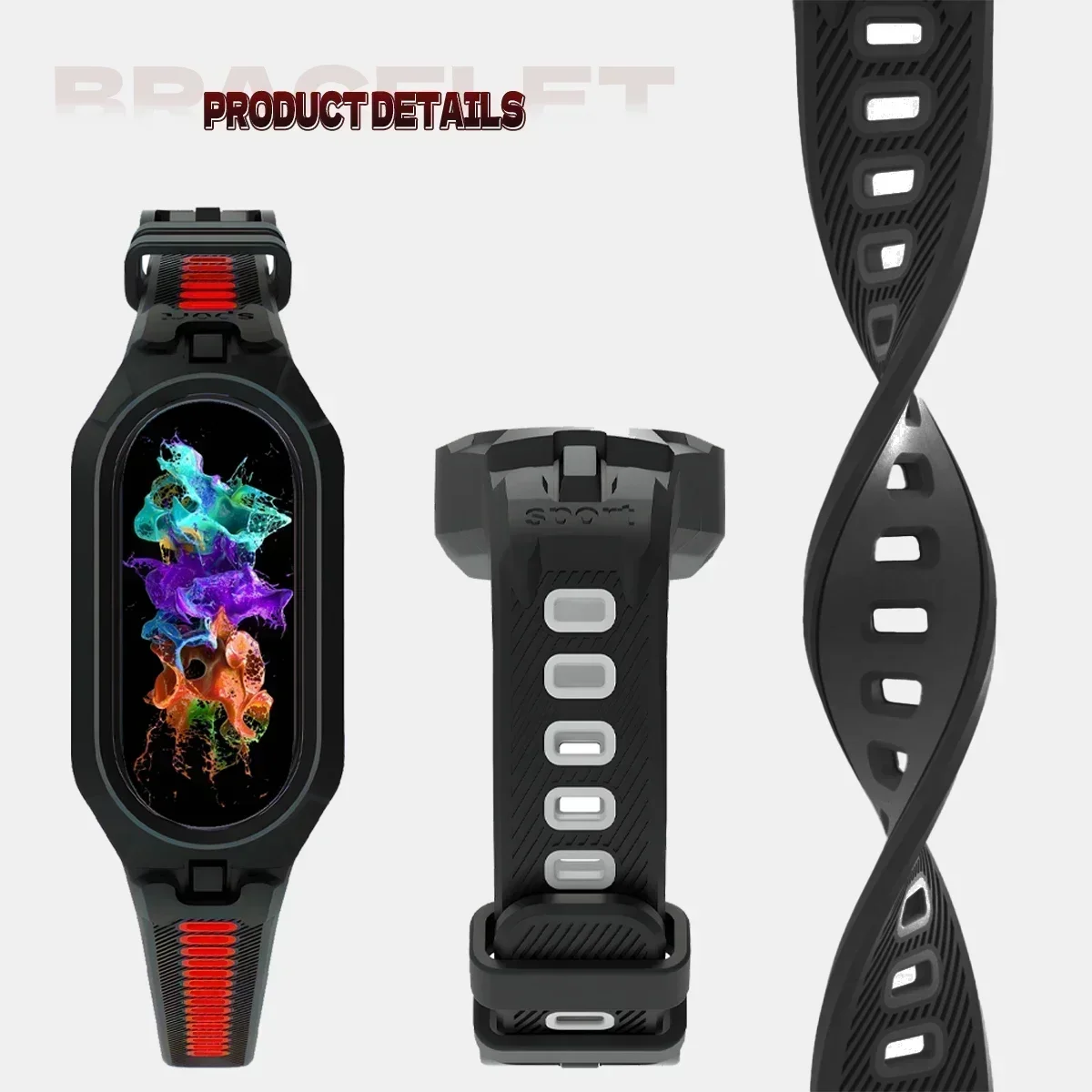 Premium Silicone Replacement Band for Xiaomi Mi Band 9 - Soft, Durable, and Comfortable Strap