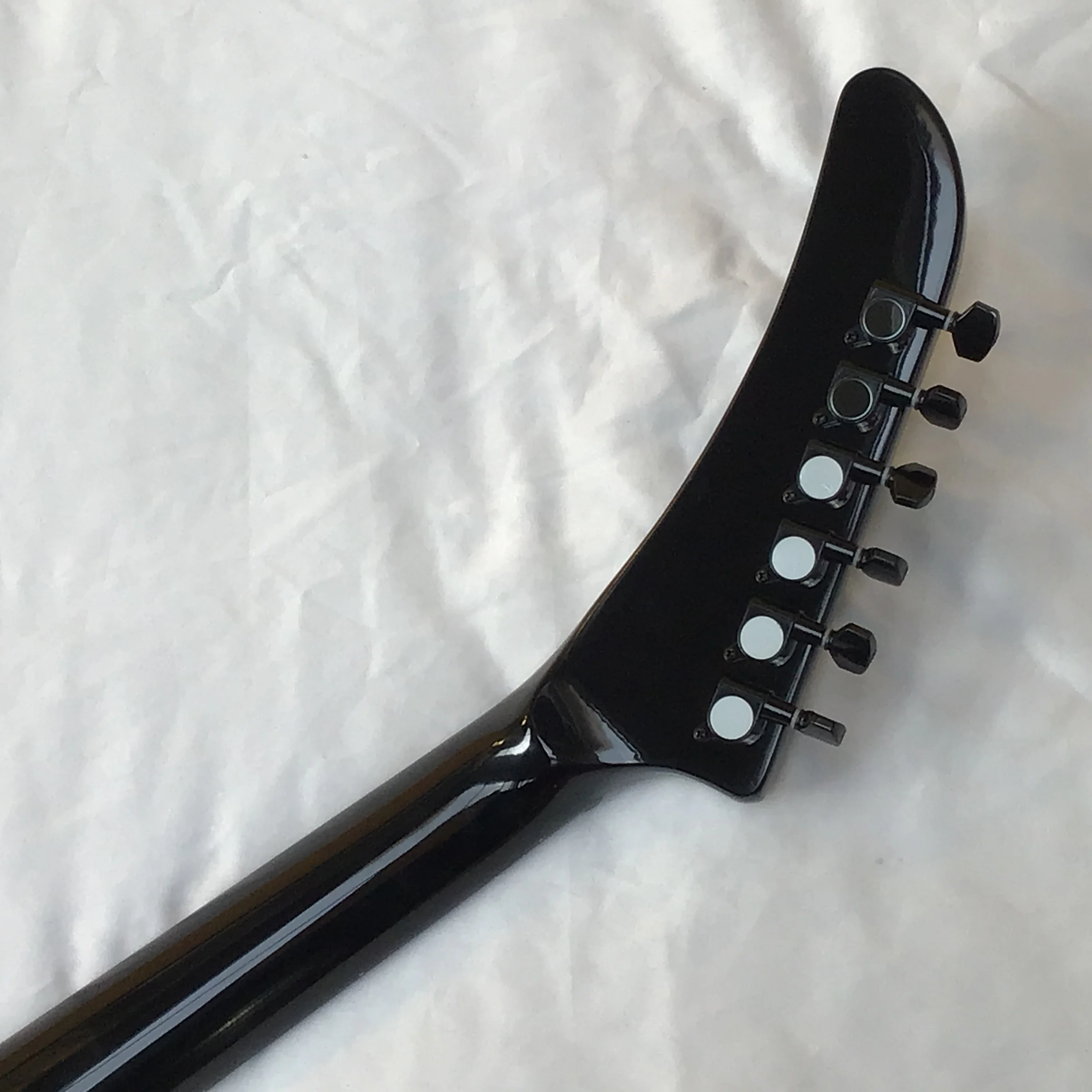 Electric Guitar Black Goose wolf-man inlay HH Body ESPbrand electric guitar