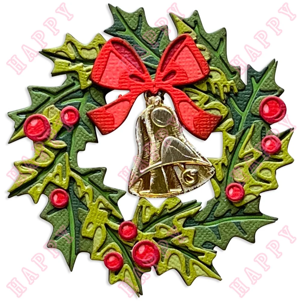 Christmas Reindeer Snowman Santa Claus New Metal Cutting Dies Stamps Stencil For Scrapbook Decoration Template DIY Card Stickers Scrapbooking Supplies Embossing Stamps Metal Cutting Die