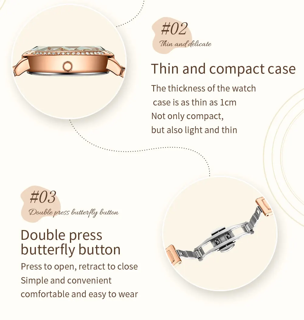 Nibosi 2687 Crystal Sky Women’s Watch