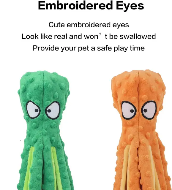 Pet Plush Dog Toy Voice Octopus Shell Puzzle Toy Bite Resistant Interactive Pet Dog Teeth Cleaning Chew Toy Pet Supplies 4