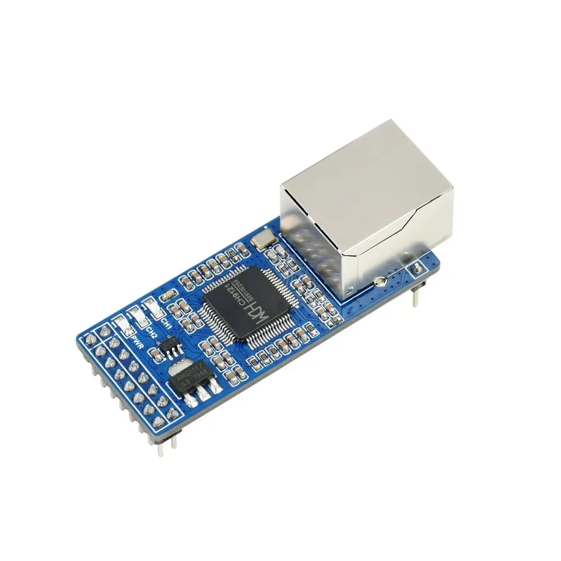 Convertitore Da Uart A Ethernet A 2 Canali, Modulo Di Trasmissione Trasparente Per Porta Seriale Per Pico/Raspberry Pi/Arduino/Stm32