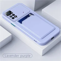 Versatile Phone Case Wallet with Card Holder and Silicone Protection for Redmi Note 14Pro 5G (Purple)