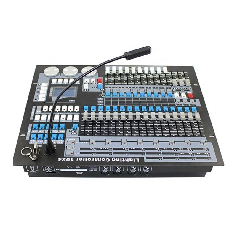 무대 DMX 제어 DJ 조명 컨트롤러 조명 콘솔, DMX 1024 조명 컨트롤러 콘솔