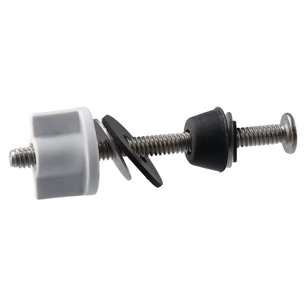 Toilet Seat Accessories Toilet Seat Screws Bolts Replacement Universal Stainless And Rubber Washers For Fixing Top Mount Toilet Seat 2 Pieces