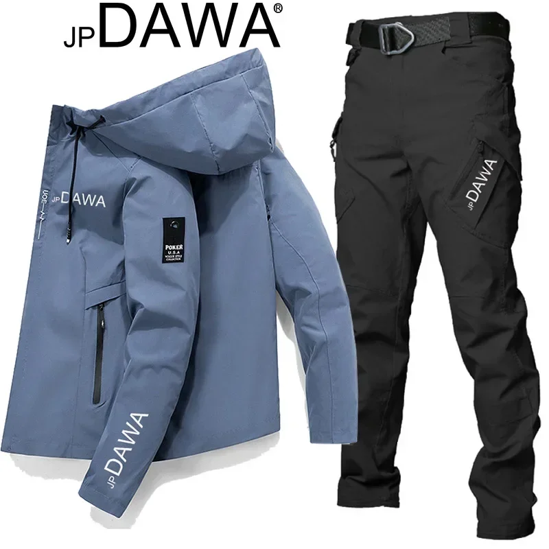 Fishing Jacket Tactical Pants Autumn Winter Waterproof Sun Protection Outdoor Cycling Sports fishing clothes,sunscreen jacket,men fitness pants
