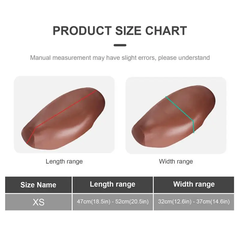 Motorcycle Seat Cover Safe Breathable Motorbike Seat Pad Powersports Covers Scratch-Resistant Comfortable Riding