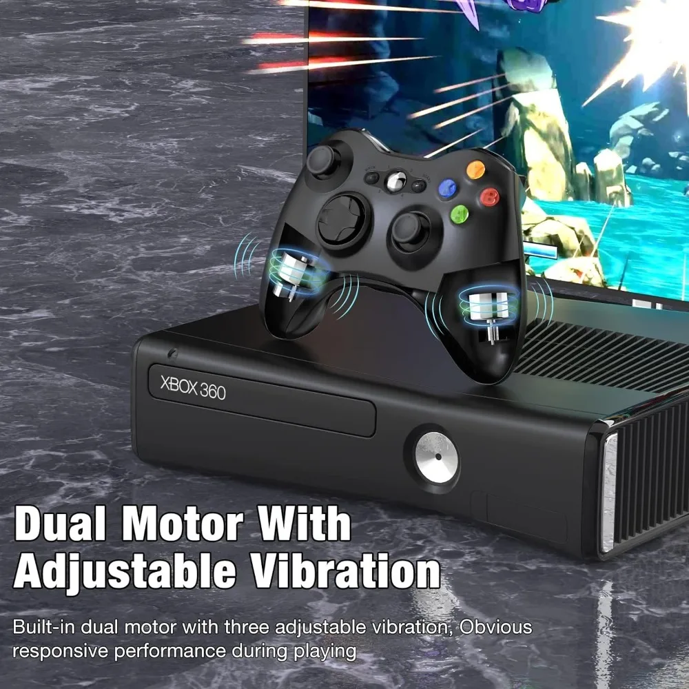 Xbox 360 Ʈѷ, 2.4GHz  е, PC  Ʈ,  7, 8, 10/11 ̽ƽ,   ܼ ׼, е