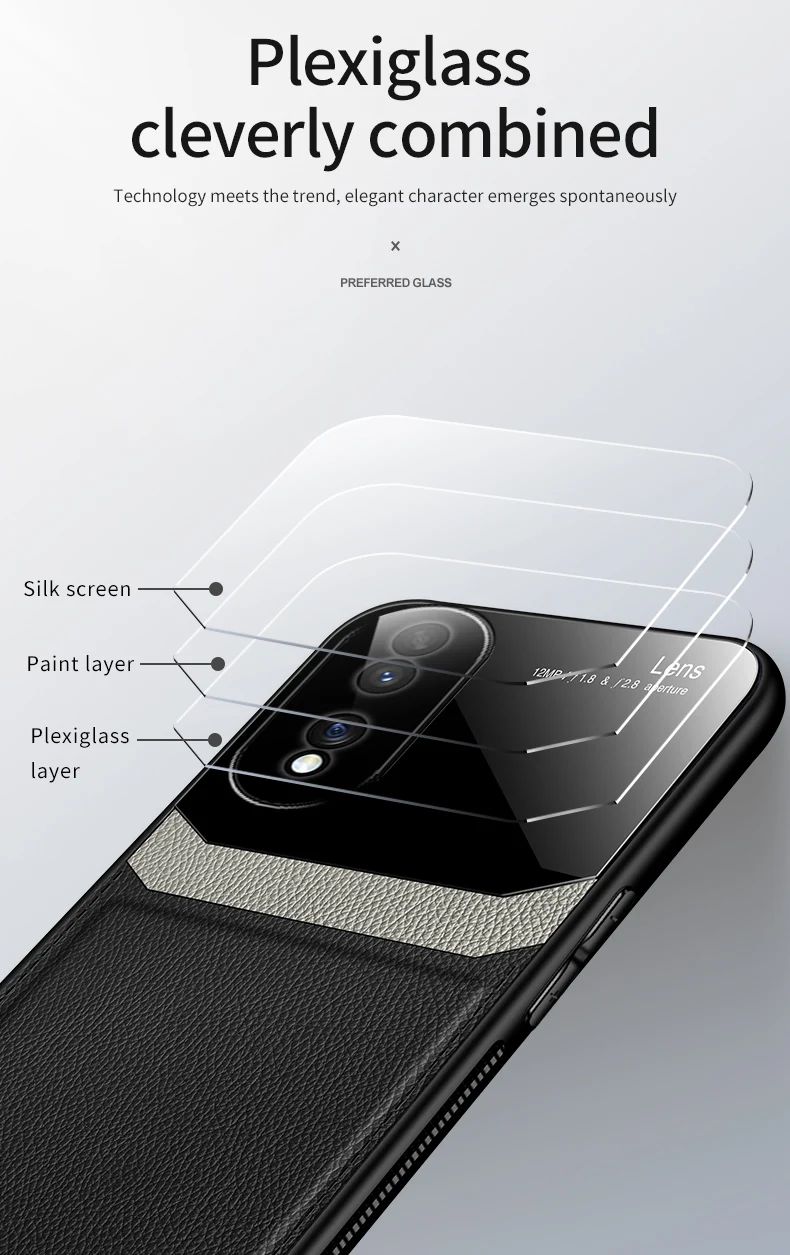 Coque Honor 70 Pro DECLAREYAO fine en silicone rigide en plexiglas souple pour Huawei Honor 60 50 30 S SE 20 10 Coque en cuir _voghion.com