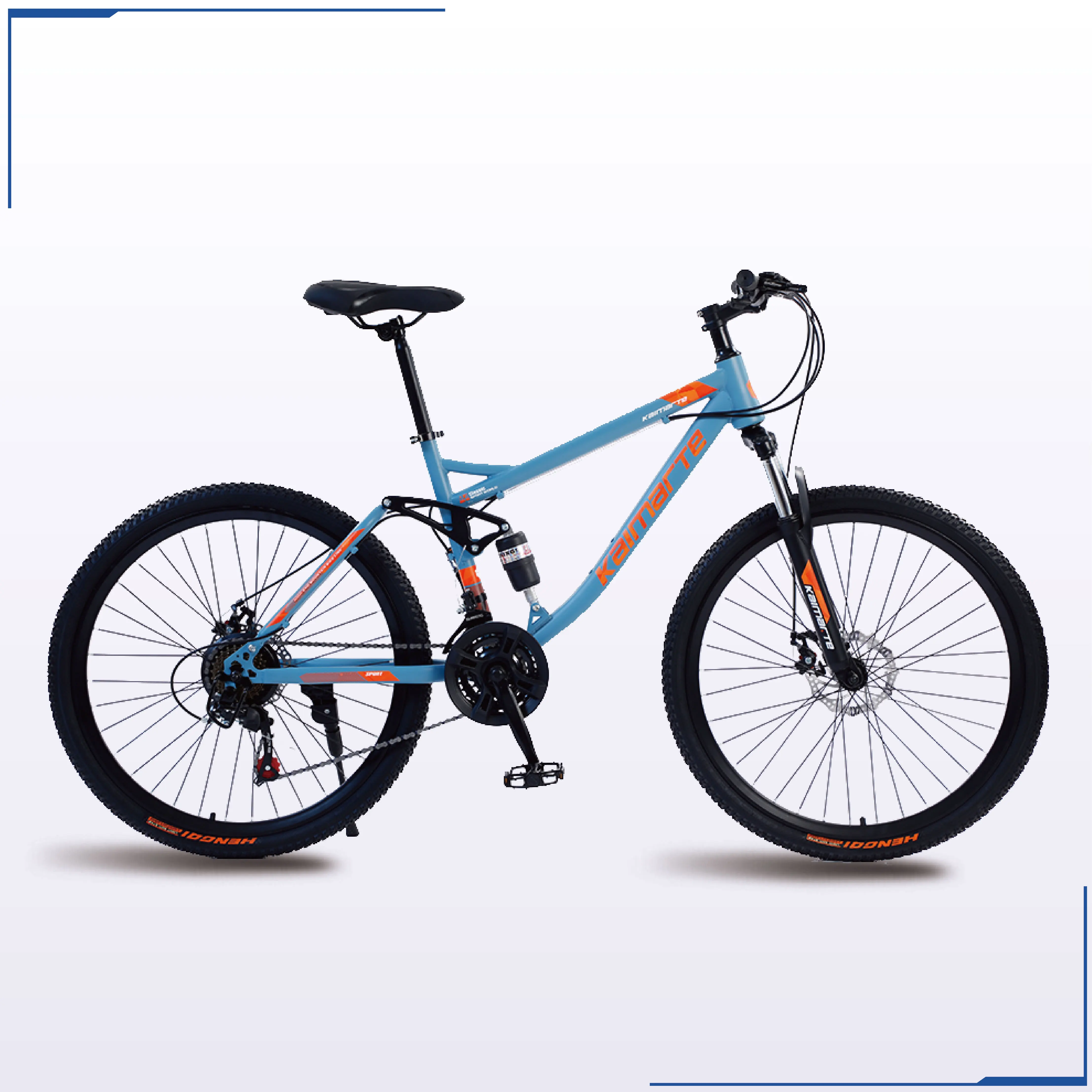 MTB cycling soft tail mountain bicycle blade wheel bike for adult Stock on handcustom